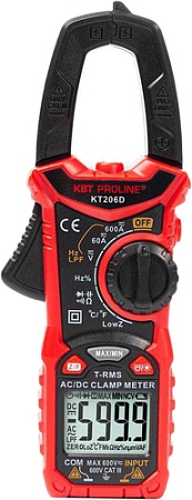 Токовые клещи КВТ Proline KT206D