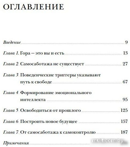 Книга издательства Манн, Иванов и Фербер. От самосаботажа к саморазвитию. Как победить негативные внутренние установки на пути к счастью (Брианна Уист)