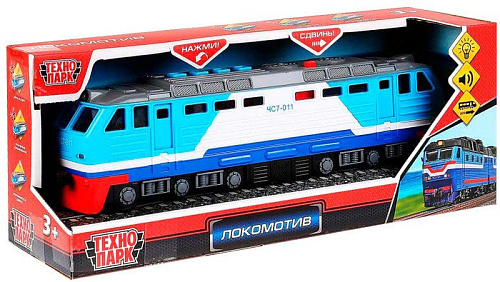 Поезд Технопарк Локомотив LOCO-30PL-BU