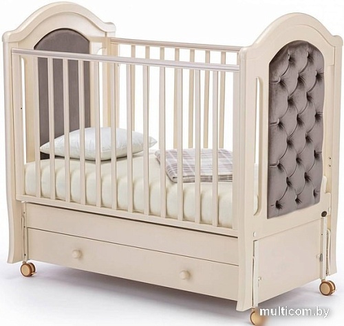 Классическая детская кроватка Nuovita Grazia Swing (слоновая кость)