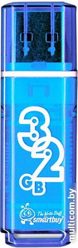 USB Flash Smart Buy Glossy Blue 32GB (SB32GBGS-B)