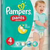 Трусики-подгузники Pampers Pants 4 Maxi (16 шт)