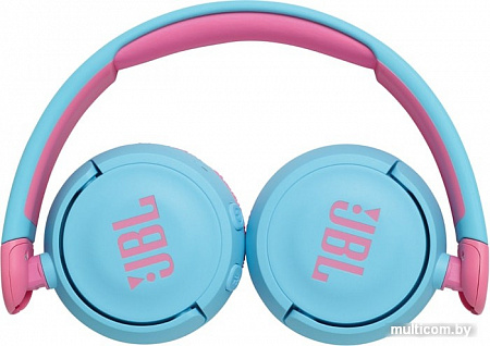 Наушники JBL JR310BT (синий/розовый)