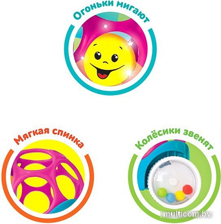 Интерактивная игрушка Азбукварик Собачка Зверята-хохотуши 2814