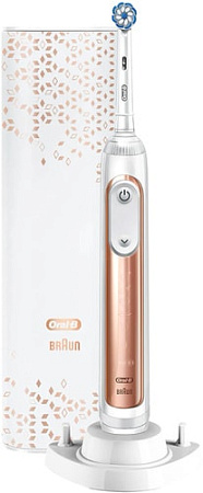 Электрическая зубная щетка Braun Genius X 20100S Rose Gold