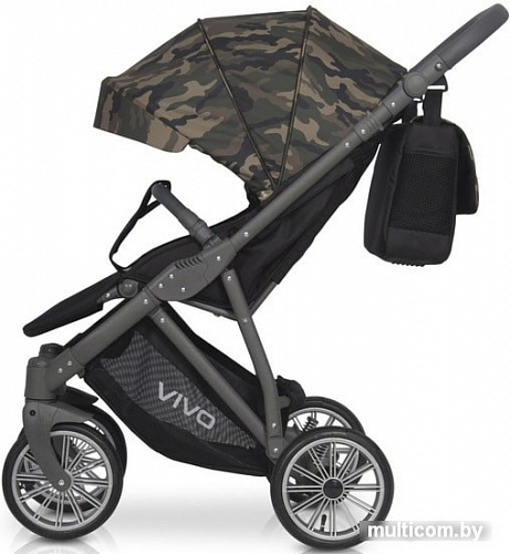 Коляска прогулочная «книга» Expander Vivo Military (02)