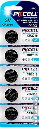 Батарейки PKCELL CR2016 5 шт.
