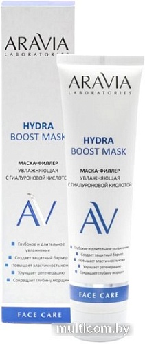 Aravia Маска для лица кремовая Laboratories увлажняющая с гиалуроновой кислотой (100 мл)