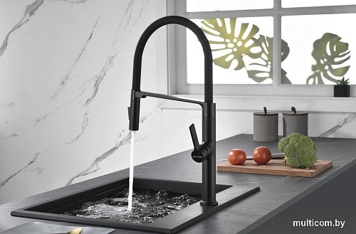 Смеситель Paulmark Barrel BA214029-AN (черный)