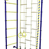 Детский спортивный комплекс Пионер 8ЛМ (синий/желтый)