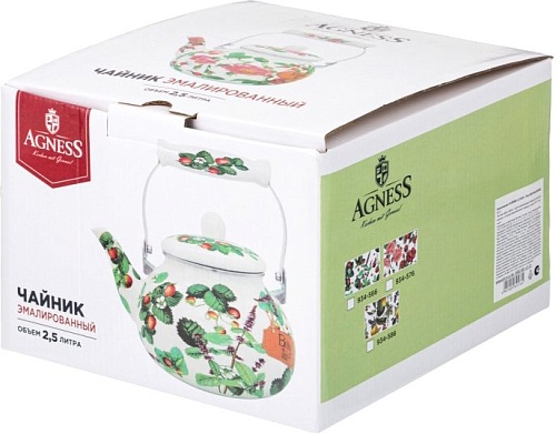 Чайник без свистка Agness Fruit Basket 934-576