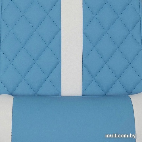 Кресло AksHome Sprinter Eco 74998 (голубой/белый)