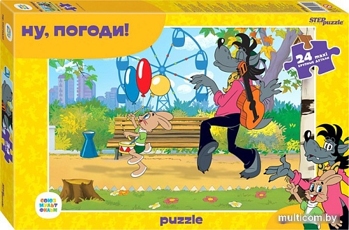 Мозаика/пазл Step Puzzle Ну, погоди! 70014 (24 эл.)
