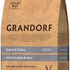 Сухой корм для собак Grandorf Adult Medium &amp; Maxi Rabbit &amp; Turkey (с кроликом и индейкой) 1 кг