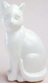 Статуэтка Нашы майстры Сидячий кот 3022 (белый)