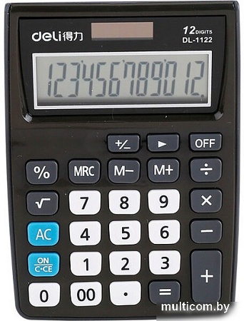 Бухгалтерский калькулятор Deli E1122/GREY