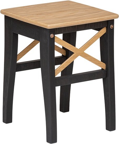 Табурет Folium Марк 1 T1O269395-O4902 (черный/шпон дуба)