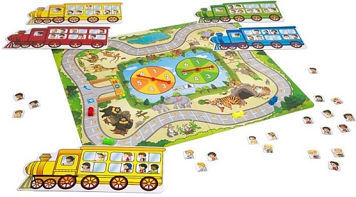 Развивающая игра Bondibon Поездка в зоопарк ВВ3437