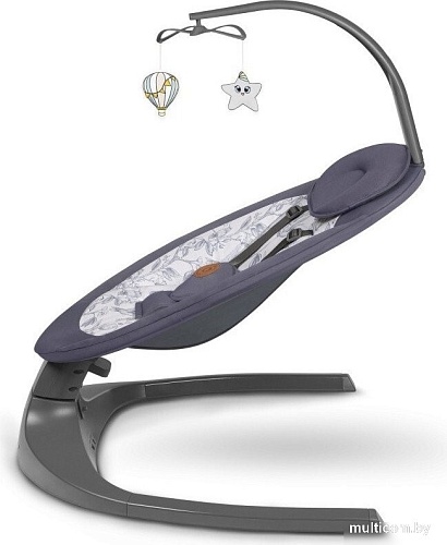 Шезлонг Lionelo Ralf (серый/белый)