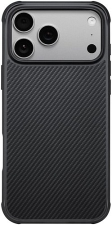 Чехол для телефона Pitaka Aramid ProGuard для iPhone 17 Pro Max (600D Black/Grey Twill)
