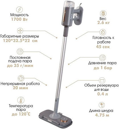 Паровая швабра VLK Rimmini 8200