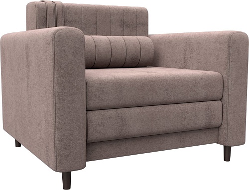 Кресло-кровать Лига диванов Лига-070 132552 (велюр Tower 05 бежевый)