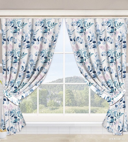 АртПостель Эвкалипт для кухни с подхватом Ш.145.180