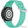 Ремешок Rumi Classic силиконовый для Samsung Galaxy Watch4/5 (20 мм, бирюзовый)