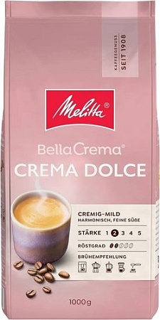 Кофе Melitta Bella Crema Dolce зерновой 1 кг
