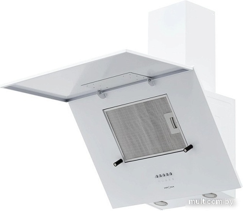 Кухонная вытяжка Krona Platte 600 White PB (белый)