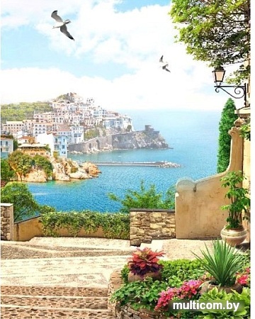 Фотообои Citydecor Фреска Италия 3D с защитным покрытием 200x254