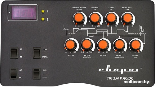 Сварочный инвертор Сварог Tech TIG 250 P AC/DC (E102)