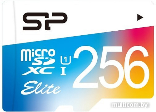 Карта памяти Silicon-Power Elite microSDXC SP256GBSTXBU1V21 256GB
