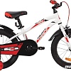 Детский велосипед Novatrack Prime 16 (белый/красный, 2019)