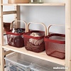 Корзина Ikea Рисаторп (красный) 804.108.14