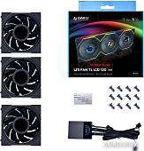 Набор вентиляторов Lian Li Uni Fan TL LCD 120 Reverse Triple Pack G99.12TLLCD3B.00