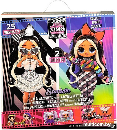 Кукла-сюрприз L.O.L. Surprise! OMG Movie Magic Starlette Doll 577911EUC