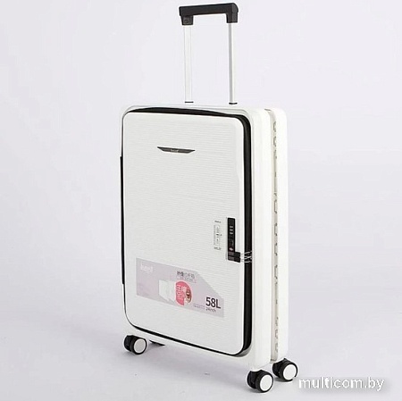 Чемодан-спиннер Bubule Складной 337-ZD-24WHT (белый)