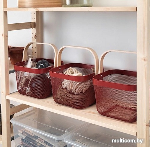 Корзина Ikea Рисаторп (красный) 804.108.14