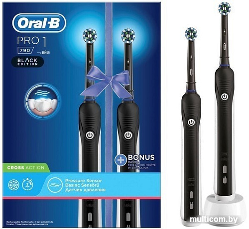 Комплект зубных щеток Oral-B Pro 1 790 Duo D16.523.1UH