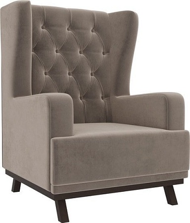 Интерьерное кресло Mebelico Джон Люкс 271 108471 (велюр, коричневый)