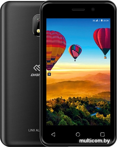 Смартфон Digma Linx Alfa 3G (черный)