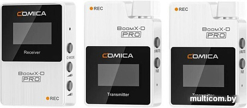 Микрофон Comica BoomX-D PRO D2 (белый)