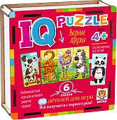 Мозаика/пазл Айрис-Пресс IQ деревянный. Верные друзья 4+ 9785811284580