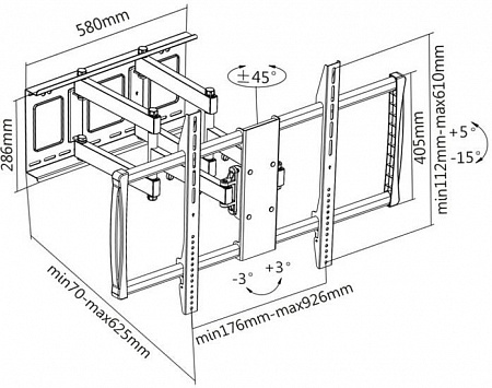 Кронштейн SBOX PLB-3769