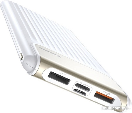 Портативное зарядное устройство Baseus Thin QC 3.0 PPYZ-C02 10000mAh (белый)