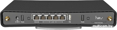 Wi-Fi роутер Mikrotik hAP ac3 RBD53iG-5HacD2HnD