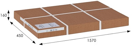 Тумба Мебелик Джульетта ТВ 2 (молочный дуб)