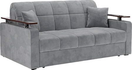 Диван Мебель-АРС Аккордеон Бакли ППУ 140x200 (Vivaldi темно-серый)