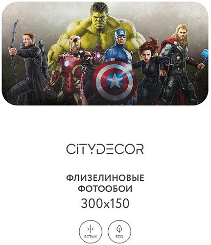 Фотообои Citydecor Детская 378 300x150